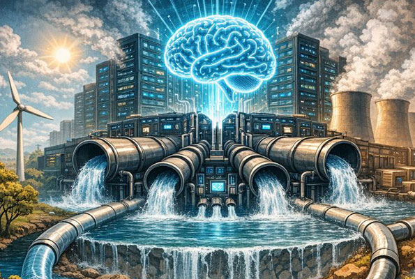 AI growth puts pressure on water